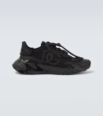 Dolce & Gabbana "day Faster" Sneaker In Black