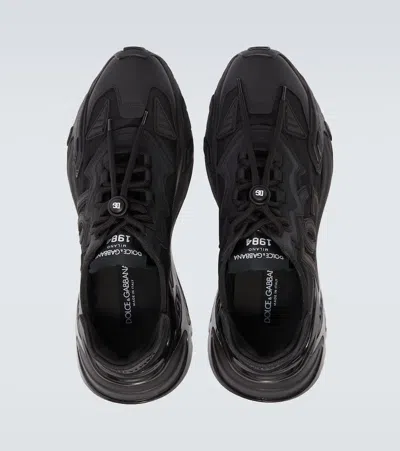 Dolce & Gabbana "day Faster" Sneaker In Black