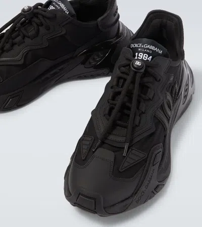 Dolce & Gabbana "day Faster" Sneaker In Black