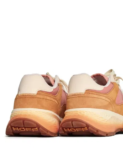 Hoff Suede Sneakers In Orange