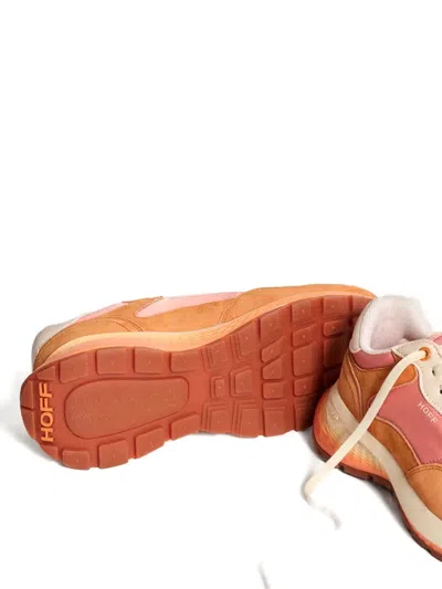 Hoff Suede Sneakers In Orange