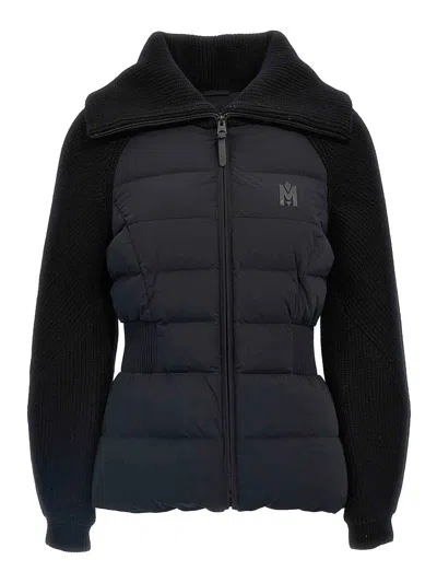 Mackage Foxy Mixed Media Jacket In Black