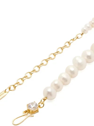 Completedworks Pearl-embellished Bracelet In Gold