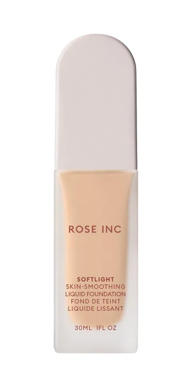 Rose Inc Softlight Skin-smoothing Liquid Foundation 6w Light Warm In Neutral