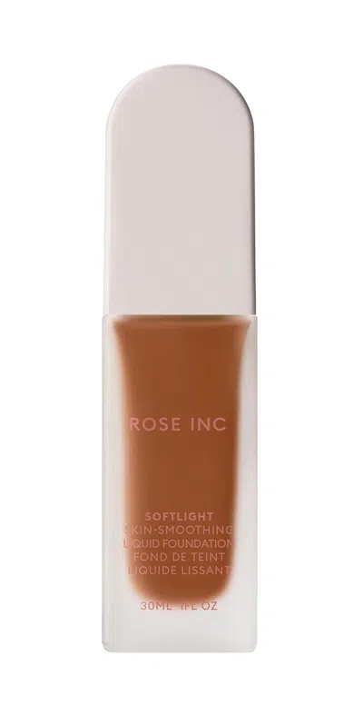 Rose Inc Softlight Skin-smoothing Liquid Foundation 28w Deep Warm In Brown