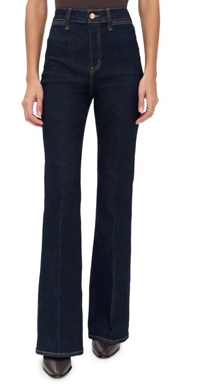 Daze Sunset Flare Jeans Rinse In Blue