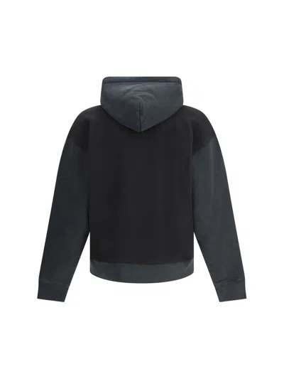 Our Legacy Rascal Zip-front Hooded Sweatshirt In Black