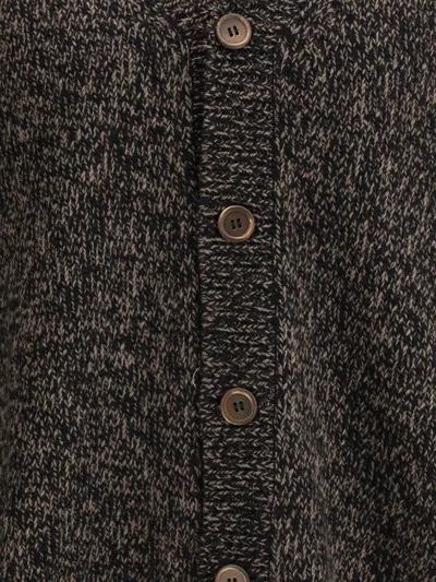 Our Legacy Academy V-neck Button Cardigan In Brown