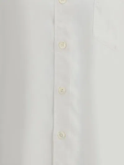 Our Legacy Button-front Long-sleeve Shirt In White