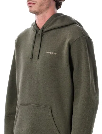 Patagonia Boardshort Logo Uprisal Hoodie In Green