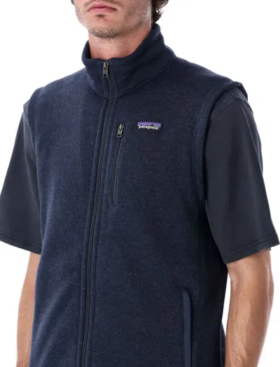 Patagonia Better Sweater Vest In Blue