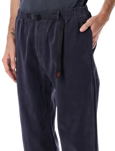 Gramicci Brushed Winter Twill Pants In Cotton In Blue