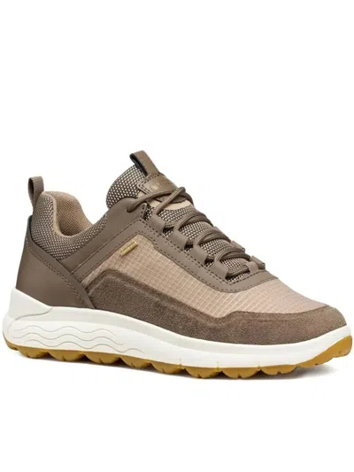 Geox Spherica 4x4 Sneakers In Brown