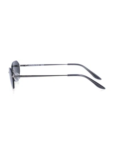 Our Legacy Stylish Rimless Sunglasses With Adjustable Nose Pads In Blue