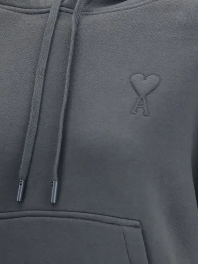 Ami Alexandre Mattiussi Ami Paris Sweatshirts In Gray