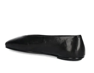 Jeffrey Campbell Fathom Sequin Square Toe Flat In Black