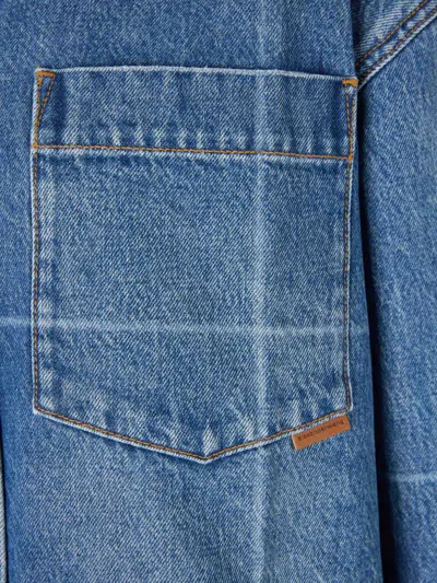 Alexander Wang Cotton Denim Jacket In Blue