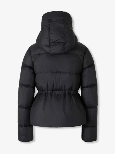 Canada Goose Drawstring Waist Down Jacket In Black