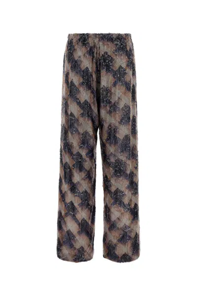 Dries Van Noten Embellished Viscose Puvis Wide-leg Pant In Multi