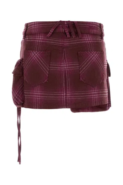 Attico The  Skirts In Red