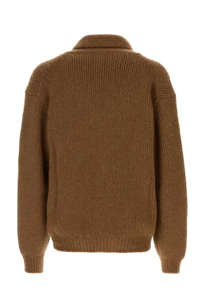 Tom Ford Shawl-collar Cardigan In Brown