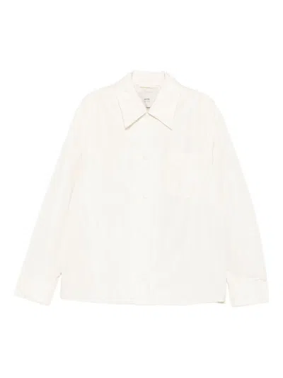 Ami Alexandre Mattiussi Button-down Overshirt In White