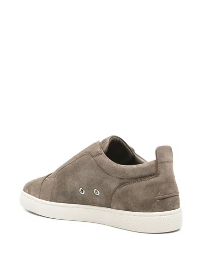 Christian Louboutin Sneakers Grey In Multi