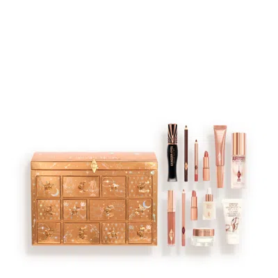 Charlotte Tilbury Charlotte's Beauty Treasure Chest - 12 Door Beauty Advent Calendar In Multi