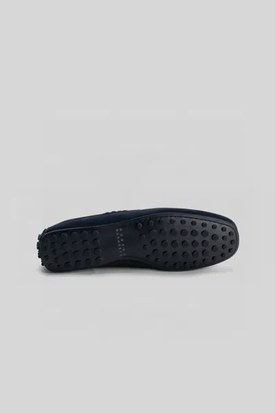 Robert Barakett Conor Penny Loafer In Blue
