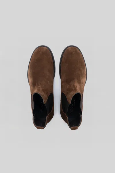 Robert Barakett Murphey Chelsea Boot In Brown