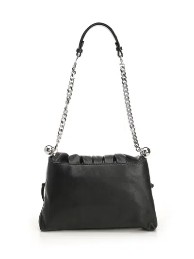 Isabel Marant Bolton Pouch Leather Shoulder Bags In Black