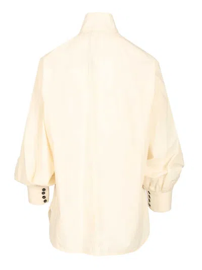 Barena Venezia Camicia Cristal Tendon 100 Cotone Trousers Beige In Neutral