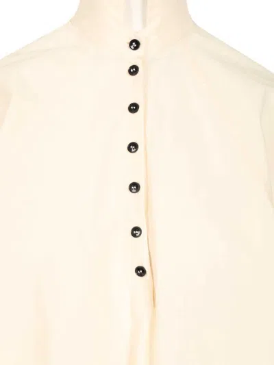 Barena Venezia Camicia Cristal Tendon 100 Cotone Trousers Beige In Neutral