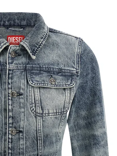 Diesel Tailored Blazer Featuring Chest Pockets And Long Sleeves In Gray