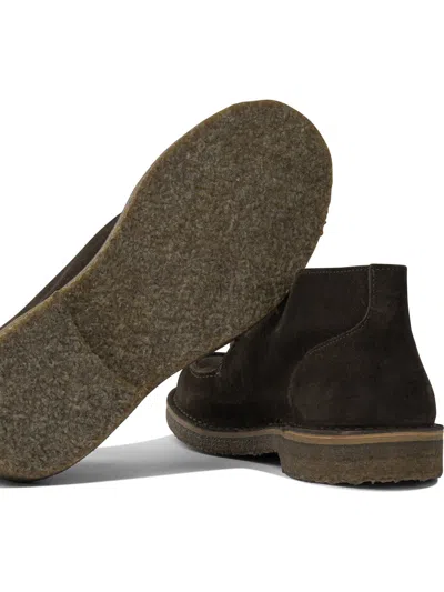 Astorflex Deukeflex Suede Boots In Brown