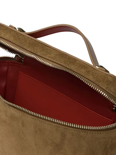 Christian Louboutin Djanis Crossbody Bags Brown