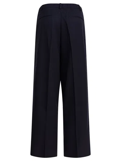Soeur Trousers Frejus With Pockets And Loops In Blue