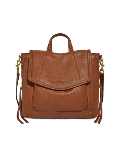 Aimee Kestenberg All For Love Convertible Leather Backpack In Brown