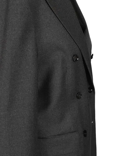 Barena Venezia Giacca Mimi Flan 99 Lana 1 Elastan Trousers Grey In Gray