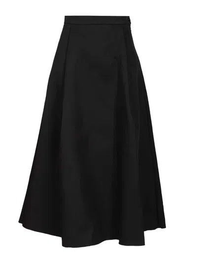 Barena Venezia Gonna Imma Duo 98 Cotone 2 Elastan Skirts Black In Black