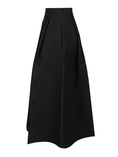 Barena Venezia Gonna Imma Duo 98 Cotone 2 Elastan Skirts Black In Black