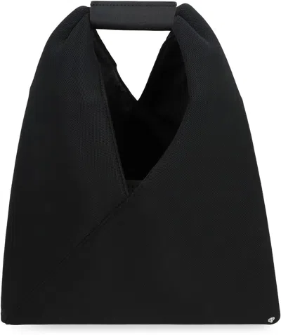 Mm6 Maison Margiela Japanese Bag In Mesh In Black