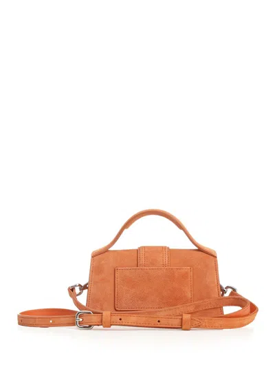 Jacquemus Womens Terracotta Le Bambino Leather Top Handle Bag