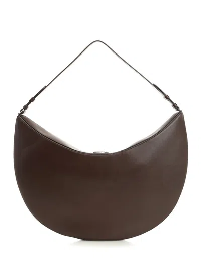 Jacquemus Le Calisso Rond Shoulder Bags Brown In Brown