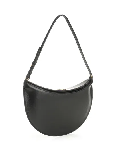 Jacquemus Le Petit Calisso Rond Embellished Leather Clutch In Black
