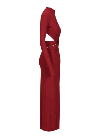 Amazuìn Leonie Maxi Dress Dresses Bordeaux In Red