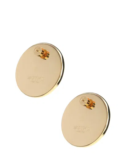 Jacquemus Les Pendants Rond Jewelry Silver In Gold