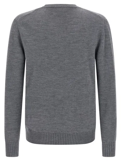 Ballantyne Merino Sweater Sweaters And Cardigans Gray In Gray