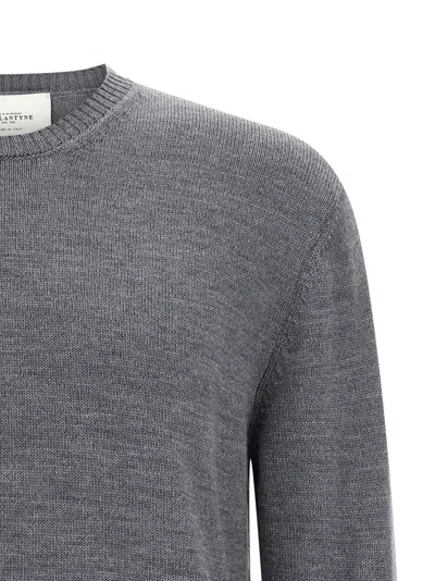 Ballantyne Merino Sweater Sweaters And Cardigans Gray In Gray