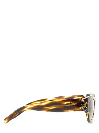 Saint Laurent Cat Eye Sunglasses Gradient Lenses In Brown